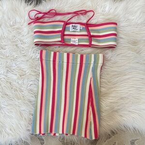 Princess Polly Multicolor Striped Set